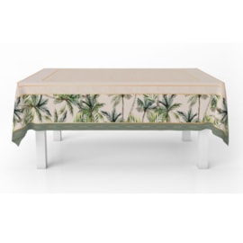 Toalha de Mesa Retangular STMHome 2,20m x 1,50m Coconuts Toalha de Mesa Retangular STMHome 2,20m x 1,50m Coconuts