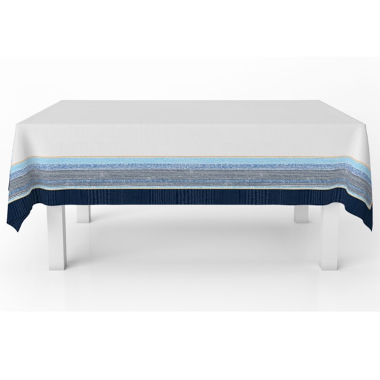 Toalha de Mesa Retangular STMHome 2,50m x 1,50m Blue