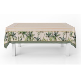 Toalha de Mesa Retangular STMHome 2,50m x 1,50m Coconuts