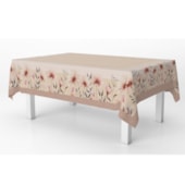 Toalha de Mesa Retangular STMHome 2,50m x 1,50m Fiori