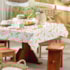 Toalha de Mesa Retangular Teka Basic 1,40m x 2,10m Bananas