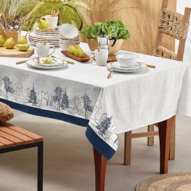 Toalha de Mesa Retangular Teka Basic 1,40m x 2,10m Roma Toalha de Mesa Retangular Teka Basic 1,40m x 2,10m Roma