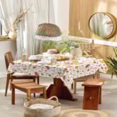 Toalha de Mesa Retangular Teka Basic 1,40m x 2,10m Salada de Fruta Toalha de Mesa Retangular Teka Basic 1,40m x 2,10m Salada de Fruta