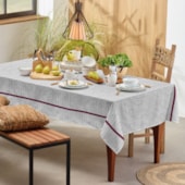 Toalha de Mesa Retangular Teka Basic 1,40m x 2,10m Talheres II Toalha de Mesa Retangular Teka Basic 1,40m x 2,10m Talheres II