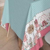 Toalha de Mesa Retangular Teka Basic 1,40m x 2,10m Tea Time II Toalha de Mesa Retangular Teka Basic 1,40m x 2,10m Tea Time II