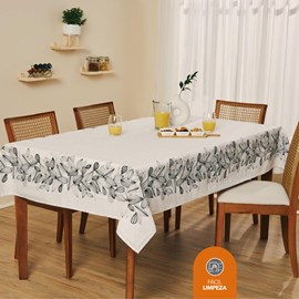 Toalha de Mesa Super Prática Clara 1,40m x 2,20m Lepper Toalha de Mesa Super Prática Clara 1,40m x 2,20m Lepper