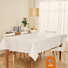 Toalha de Mesa Super Prática Gabi 1,40m x 2,20m Lepper Toalha de Mesa Super Prática Gabi 1,40m x 2,20m Lepper