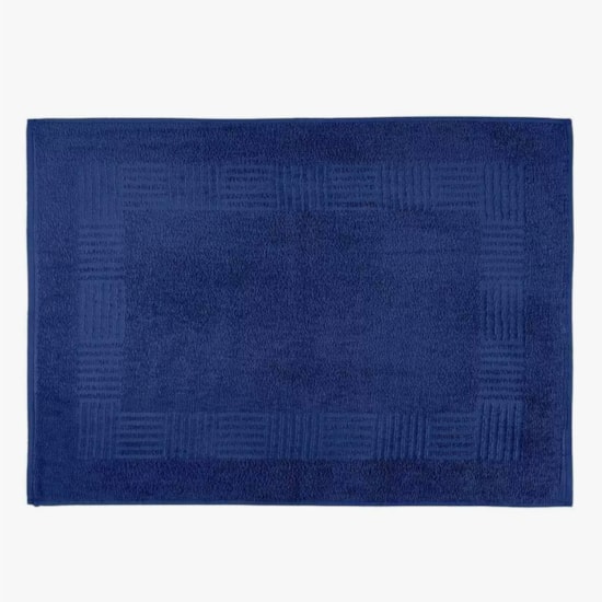 Toalha de Piso Avulso Teka Colors Azul Marinho Toalha de Piso Avulso Teka Colors Azul Marinho