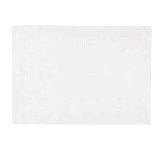 Toalha de Piso Avulso Teka Colors Branco Toalha de Piso Avulso Teka Colors Branco