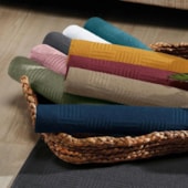 Toalha de Piso Avulso Teka Colors Branco Toalha de Piso Avulso Teka Colors Branco