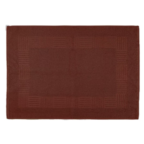 Toalha de Piso Avulso Teka Colors Cobre Toalha de Piso Avulso Teka Colors Cobre