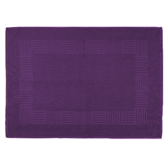 Toalha de Piso Avulso Teka Colors Violeta