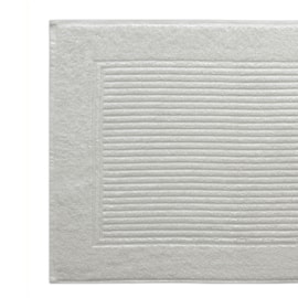 Toalha de Piso Buddemeyer Canelado Branco 48x70 Toalha de Piso Buddemeyer Canelado Branco 48x70