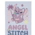 Toalha de Praia Infantil Aveludada Angel e Stitch Lepper