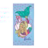 Toalha de Praia Infantil Aveludada Barbie Lepper Toalha de Praia Infantil Aveludada Barbie Lepper