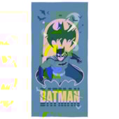 Toalha de Praia Infantil Aveludada Batman Lepper Toalha de Praia Infantil Aveludada Batman Lepper