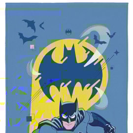 Toalha de Praia Infantil Aveludada Batman Lepper Toalha de Praia Infantil Aveludada Batman Lepper