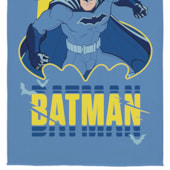 Toalha de Praia Infantil Aveludada Batman Lepper Toalha de Praia Infantil Aveludada Batman Lepper