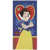 Toalha de Praia Infantil Aveludada Branca de Neve Lepper Toalha de Praia Infantil Aveludada Branca de Neve Lepper