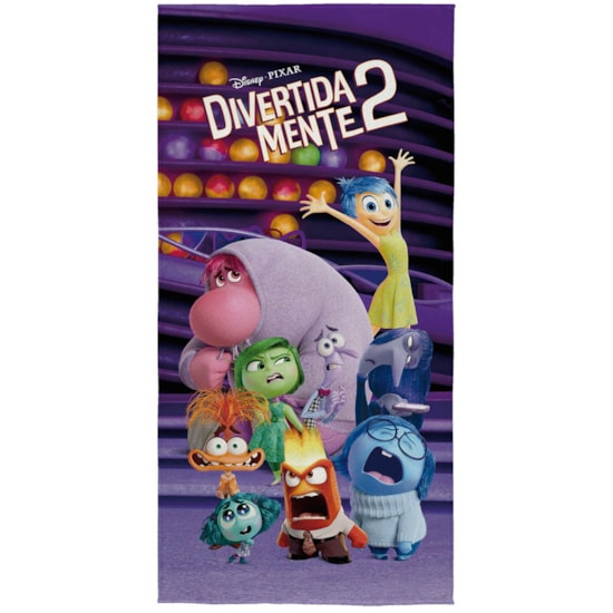 Toalha de Praia Infantil Aveludada Divertamente II Lepper Toalha de Praia Infantil Aveludada Divertamente II Lepper