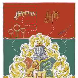 Toalha de Praia Infantil Aveludada Harry Potter Hoguarts Lepper Toalha de Praia Infantil Aveludada Harry Potter Hoguarts Lepper