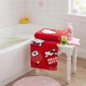 Toalha de Praia Infantil Aveludada Hello Kitty Lepper