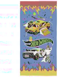 Toalha de Praia Infantil Aveludada Hot Wheels Lepper Toalha de Praia Infantil Aveludada Hot Wheels Lepper