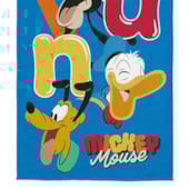 Toalha de Praia Infantil Aveludada Mickey Fun Lepper Toalha de Praia Infantil Aveludada Mickey Fun Lepper