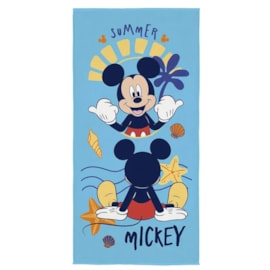Toalha de Praia Infantil Aveludada Mickey Summer Lepper