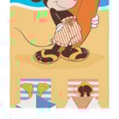 Toalha de Praia Infantil Aveludada Mickey Surfista Lepper Toalha de Praia Infantil Aveludada Mickey Surfista Lepper