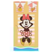 Toalha de Praia Infantil Aveludada Minnie Férias Lepper Toalha de Praia Infantil Aveludada Minnie Férias Lepper