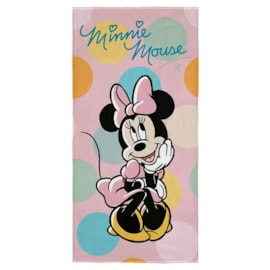 Toalha de Praia Infantil Aveludada Minnie II Lepper Toalha de Praia Infantil Aveludada Minnie II Lepper