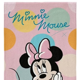 Toalha de Praia Infantil Aveludada Minnie II Lepper Toalha de Praia Infantil Aveludada Minnie II Lepper