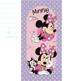 Toalha de Praia Infantil Aveludada Minnie Lepper Toalha de Praia Infantil Aveludada Minnie Lepper