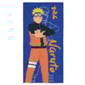 Toalha de Praia Infantil Aveludada Naruto II Lepper Toalha de Praia Infantil Aveludada Naruto II Lepper