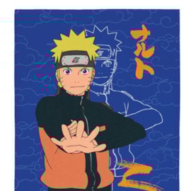 Toalha de Praia Infantil Aveludada Naruto II Lepper