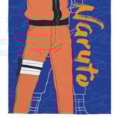 Toalha de Praia Infantil Aveludada Naruto II Lepper Toalha de Praia Infantil Aveludada Naruto II Lepper