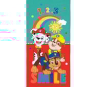 Toalha de Praia Infantil Aveludada Patrulha Canina Lepper Toalha de Praia Infantil Aveludada Patrulha Canina Lepper