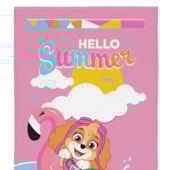 Toalha de Praia Infantil Aveludada Patrulha Canina Skye e Everest Lepper Toalha de Praia Infantil Aveludada Patrulha Canina Skye e Everest Lepper