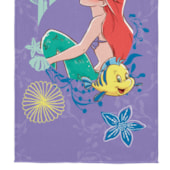 Toalha de Praia Infantil Aveludada Pequena Sereia Lepper Toalha de Praia Infantil Aveludada Pequena Sereia Lepper