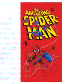 Toalha de Praia Infantil Aveludada Spider-Man II Lepper Toalha de Praia Infantil Aveludada Spider-Man II Lepper