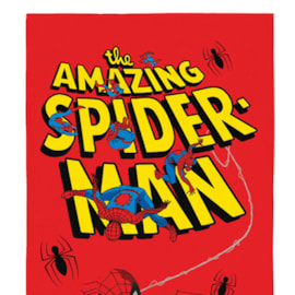 Toalha de Praia Infantil Aveludada Spider-Man II Lepper Toalha de Praia Infantil Aveludada Spider-Man II Lepper