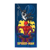 Toalha de Praia Infantil Aveludada Spider-Man Lepper Toalha de Praia Infantil Aveludada Spider-Man Lepper