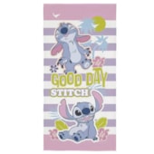 Toalha de Praia Infantil Aveludada Stitch Good Day Lepper Toalha de Praia Infantil Aveludada Stitch Good Day Lepper
