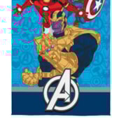 Toalha de Praia Infantil Aveludada Vingadores Lepper Toalha de Praia Infantil Aveludada Vingadores Lepper