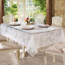 Toalha de Renda Lepper 1,55x2,50 Rosas Toalha de Renda Lepper 1,55x2,50 Rosas