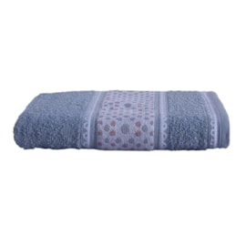Toalha de Rosto Diannele Poá Azul Toalha de Rosto Diannele Poá Azul