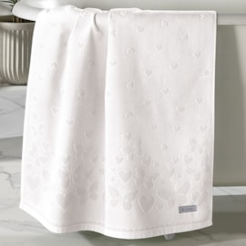 Toalha de Rosto Dohler Romance Branco Toalha de Rosto Dohler Romance Branco