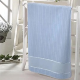 Toalha de Rosto Dohler Velour Azul Toalha de Rosto Dohler Velour Azul