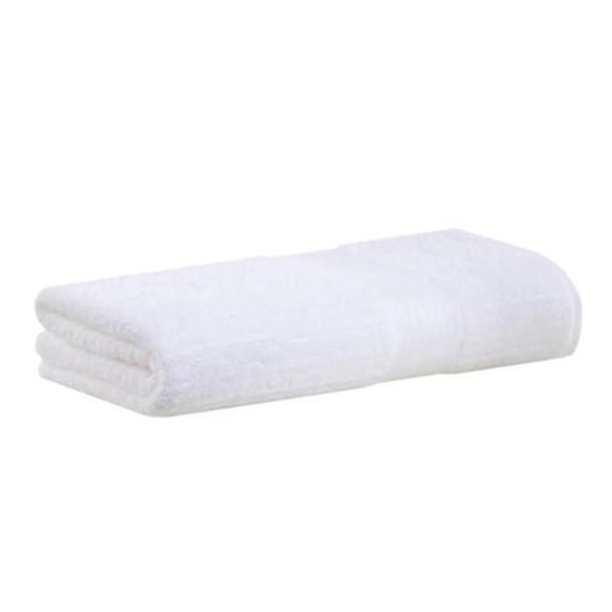 Toalha de Rosto Fio Penteado Canelado Buddemeyer 1011 Branco Toalha de Rosto Fio Penteado Canelado Buddemeyer 1011 Branco